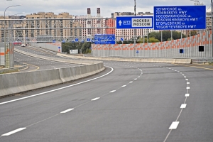 На участке МСД от улицы Лухмановская построили пешеходный переход