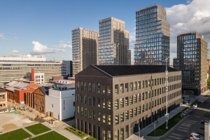 Офисное здание ввели в квартале Lucky на Пресне