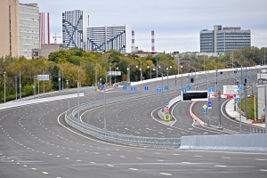 Более 8 км дорог построили и реконструировали на участке южного направления МСД