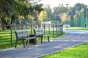 Мэр открыл парк в пойме реки Жужи