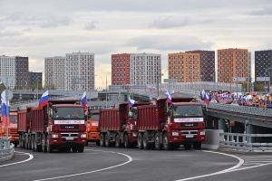 Южный участок Московского скоростного диаметра запустили в столице