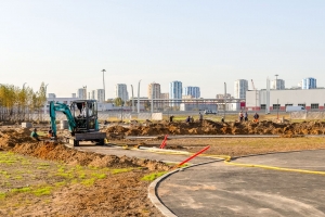 Велодорожки и экотропы появятся возле индустриального парка «Руднево»