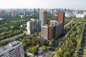 Началось строительство дома по реновации в Кузьминках