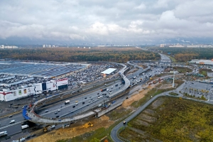 21-я на финише: завершается реконструкция развязки МКАД с улицей Верхние Поля