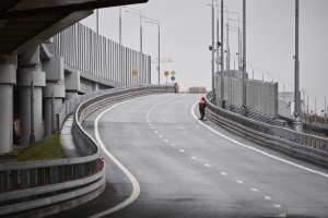 Собянин открыл развязку на пересечении дублера Люблинской улицы с МСД