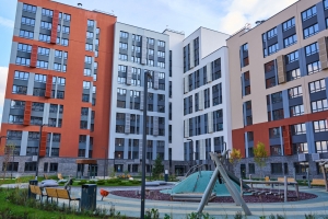 Жилой корпус в природных оттенках ввели в ЖК «Переделкино Ближнее»