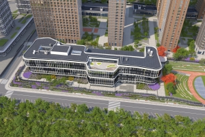 Готов монолит здания для филиала Курчатовской школы в Покровском-Стрешневе