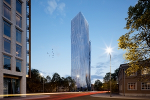 Высотка с объемными «лентами» появится в Жуковом проезде