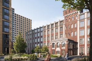 Два жилых корпуса построят на территории бывшей фабрики в районе Головинский