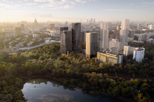 Терраса с видом на парк появится на крыше экоквартала в районе Щукино