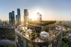 Пляжные зоны обустроят на кровле жилых корпусов в районе Дорогомилово