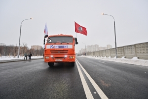 Собянин открыл участок Окской улицы между двумя проспектами столицы
