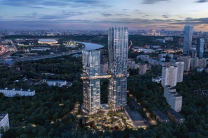 Уникальный жилой небоскреб с мостом на 22-м этаже появится в Раменках