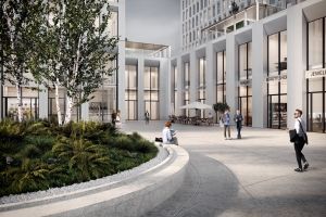 «Воздушные» фасады украсят бизнес-центр у метро «Савёловская»