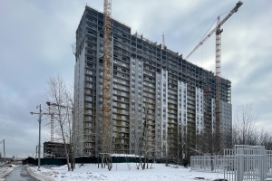 В компенсационном доме для обманутых дольщиков ЖК «Мегаполис» началась внутренняя отделка