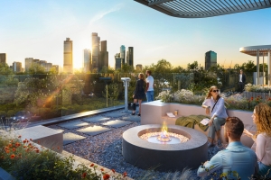 Двор с уличными каминами появится в ЖК в районе Дорогомилово