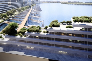 Футуристическую многоуровневую набережную создадут в Южном порту