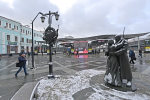 Около Белорусского вокзала снесли незаконную торговую постройку