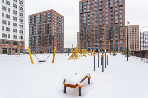 Четыре дома построили в жилом комплексе в поселении Кокошкино