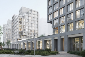 Три жилых корпуса с подземным паркингом построят в районе Даниловский