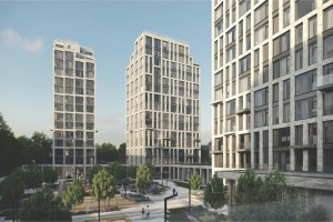 Началось возведение монолитных конструкций жилого дома на Серпуховском Валу