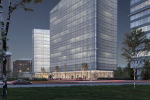 Бизнес-центр с «парусами» появится в районе Беговой