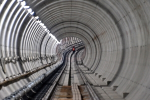 Основные конструкции станции метро «Академическая» Троицкой линии готовы почти на 50%