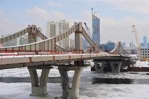 Мост между Мнёвниковской и Филёвской поймами построят до конца года