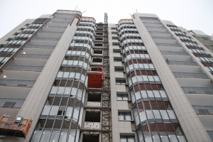 На стройплощадку проблемного ЖК «Марушкино» завезли оборудование для очистных сооружений