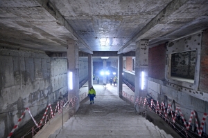 Архитектурно-отделочные работы начались на станции метро «ЗИЛ»