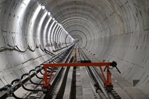 Продолжаются монолитные работы на станции метро «Академическая» Троицкой линии