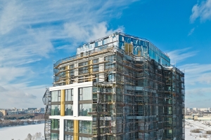 Завершается строительство седьмого корпуса в квартале «Вивальди» в СЗАО