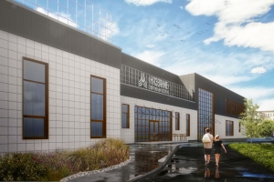 Более чем наполовину готов ФОК с двумя бассейнами в Алексеевском районе