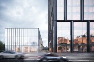 Бизнес-центр с динамичным фасадом возведут в районе Тимирязевский