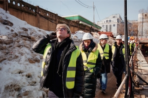 Мосинжпроект провел для студентов экскурсии на стройплощадки метро