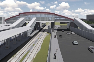 Собянин: завершается строительство городского вокзала Щербинка МЦД-2