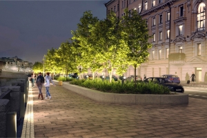 Кадашёвскую набережную благоустроят в этом году