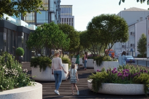 Зона променада с соснами-бонсай появится в районе Даниловский