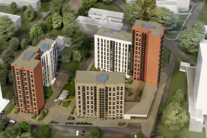 Три жилых корпуса начали строить по реновации в районе Рязанский