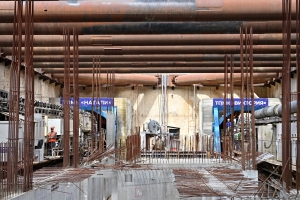 Началось строительство демонтажно-щитовой камеры у станции метро «Бульвар Генерала Карбышева»