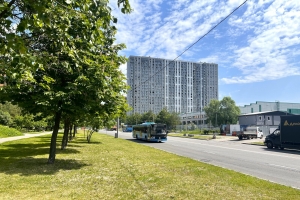 В доме для дольщиков ЖК «Мегаполис» завершена гидроизоляция кровли