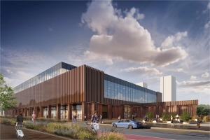 Бронзовые ламели украсят торговый центр на Открытом шоссе