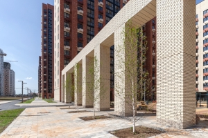 Более 7 тыс. деревьев и кустарников высадили во дворах новых домов по реновации в Гольянове