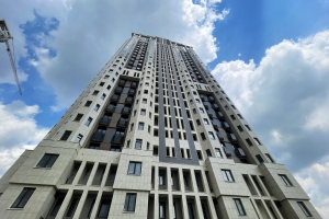 Завершено усиление колонн в атриуме проблемного ЖК «Академ Палас»