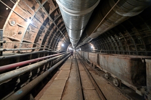 Станция «Достоевская» Кольцевой линии метро строится горным способом