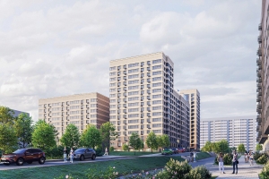 Началось строительство ЖК из четырех корпусов по реновации в районе Коньково