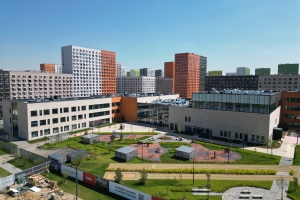 Собянин: школа на 1,2 тыс. учеников построена в Коммунарке