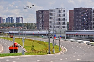 Началось озеленение участка МСД от МКАД до трассы Солнцево – Бутово – Варшавское шоссе