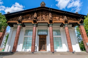 Выставочное пространство появится в обновленном павильоне «Советская печать»