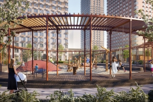 Мультихаб «Яблони» украсит территорию жилого комплекса в Нагатино-Садовниках